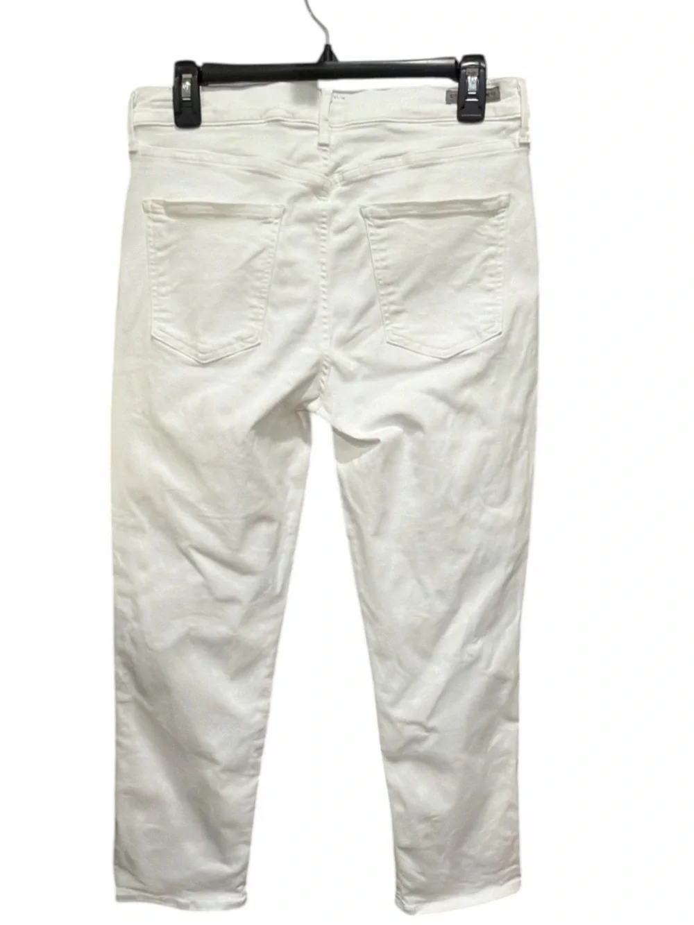 Citizens of Humanity Cara High Rise Cigarette Ankle Jeans White Size 31